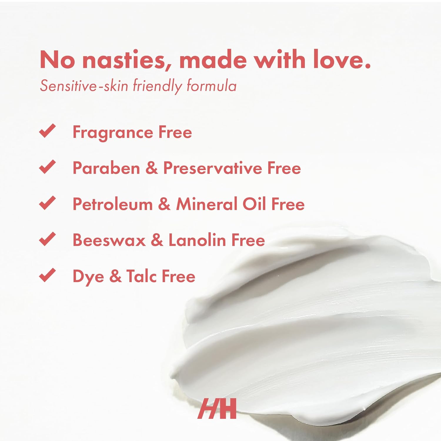 Handmade Heroes 100% Natural Diaper Cream For Infants And Adults, Soothes Troubled Skin And Redness, Baby And Adult Rash Cream And Butt Paste 1.4 Oz : Baby