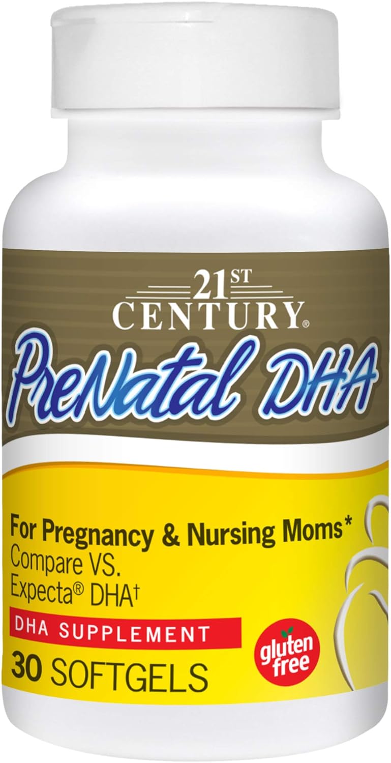 21st Century PreNatal DHA Softgels, 30 Count