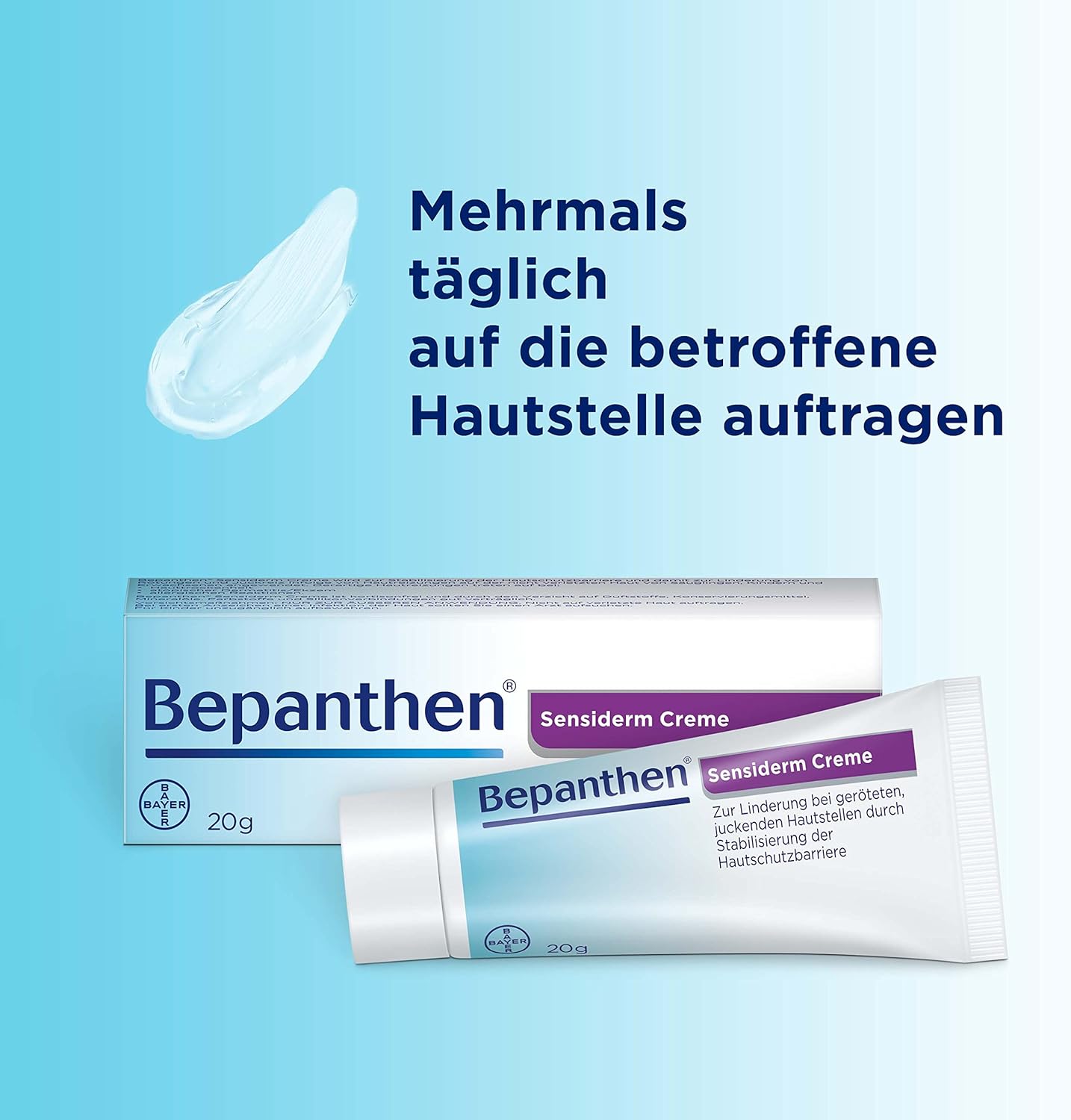 Bepanthen Sensiderm Creme, 20 g Cream