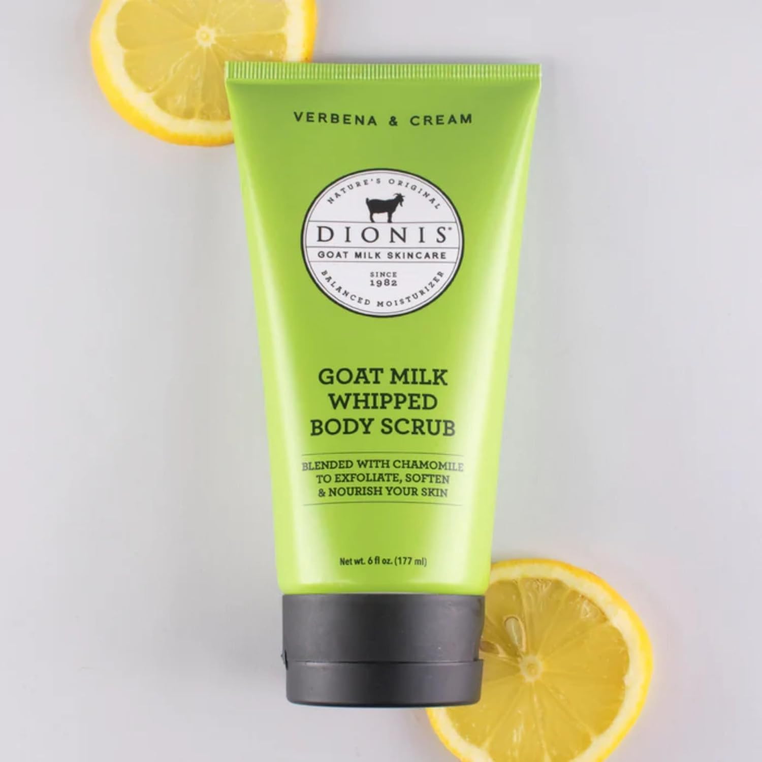 Dionis - Goat Milk Skincare Scented Whipped Body Scrubs - Intensely Hydrating Exfoliating Wash For Softer, Smoother Skin, Made In The Usa - Cruelty Free And Paraben Free, Verbena & Cream, 6Oz : Beauty & Personal Care