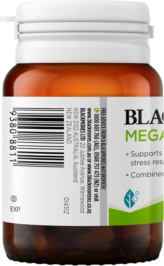 Blackmores Mega B Complex 31 Tablets