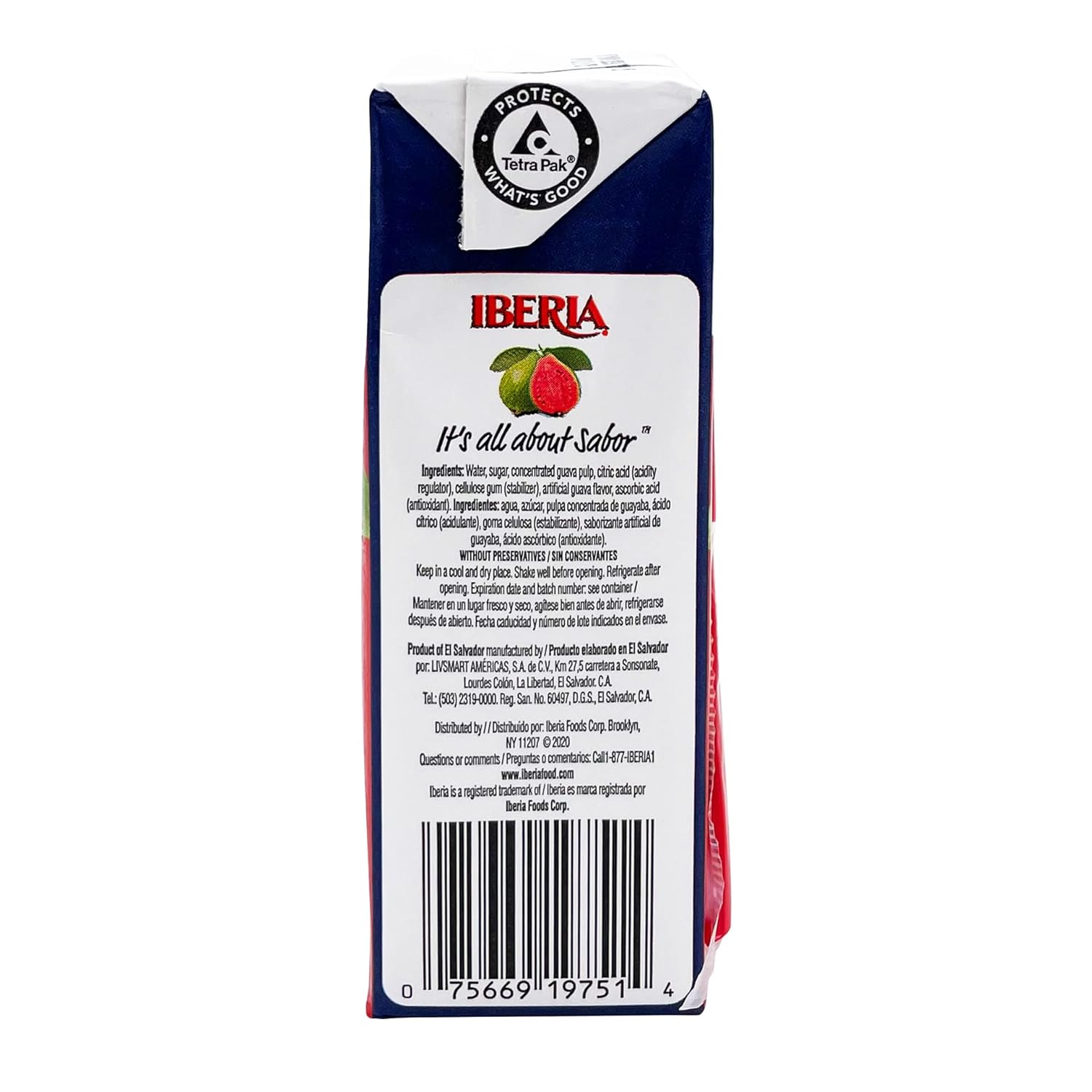 Iberia Guava Nectar, 6.8 fl oz (Pack of 24) : Everything Else