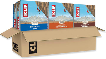 Clif Bar - Variety Pack - Made With Organic Oats - 10-11G Protein - Non-Gmo - Plant Based - Energy Bars - 2.4 Oz. (36 Count)