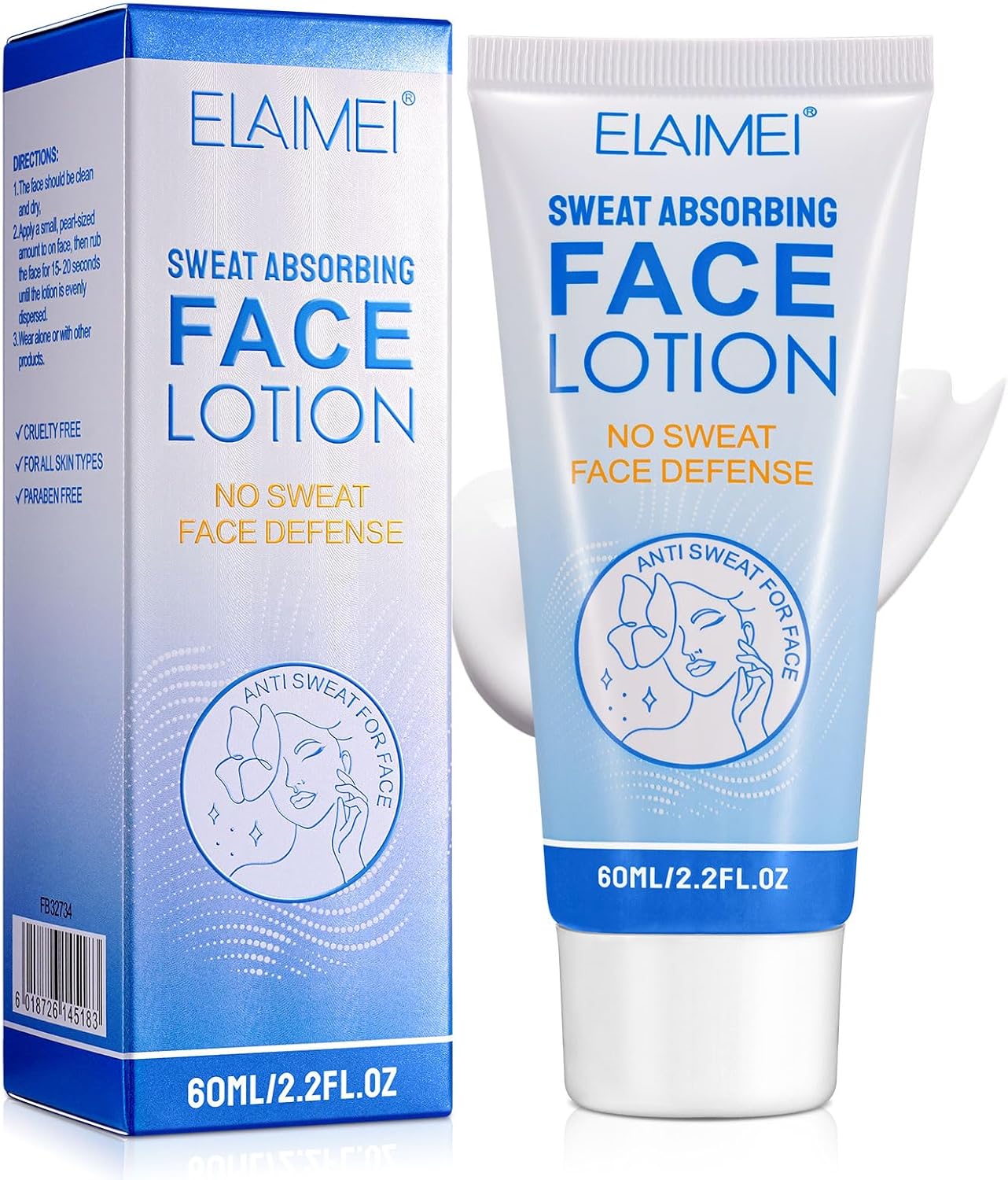 Antiperspirant Lotion For Face,Underarm Body Antiperspirant Deodorant Cream For Women And Men,Skin Natural Deodorant Antiperspirants-Helps To Combat Excessive Sweating With Odor Control