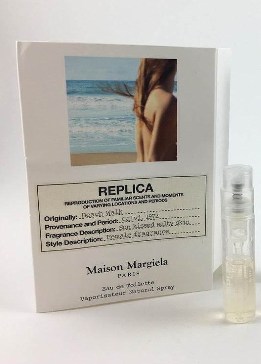 Maison Martin Margiela Replica Beach Walk Eau De Parfum For Women .04 Fl. Oz. Sample : Grocery & Gourmet Food