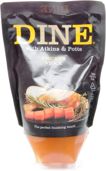 Dine With Atkins & Potts Range (Chicken Stock 2 X 350G)