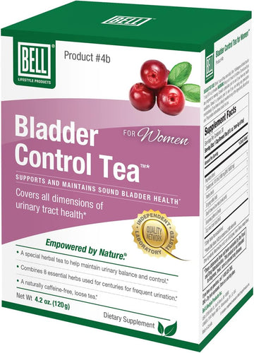 Bell Bladder Control Tea For Women™ - A Special Herbal Tea To Help Support Healthy Urinary Balance And Control - Kidney Tea