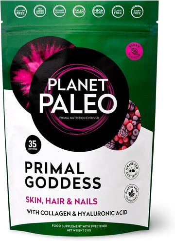 Collagen Powder (30 Servings) - Supports Bones & Joints, Ethically Sourced, Easy To Mix (Mixed Berry, 210G)