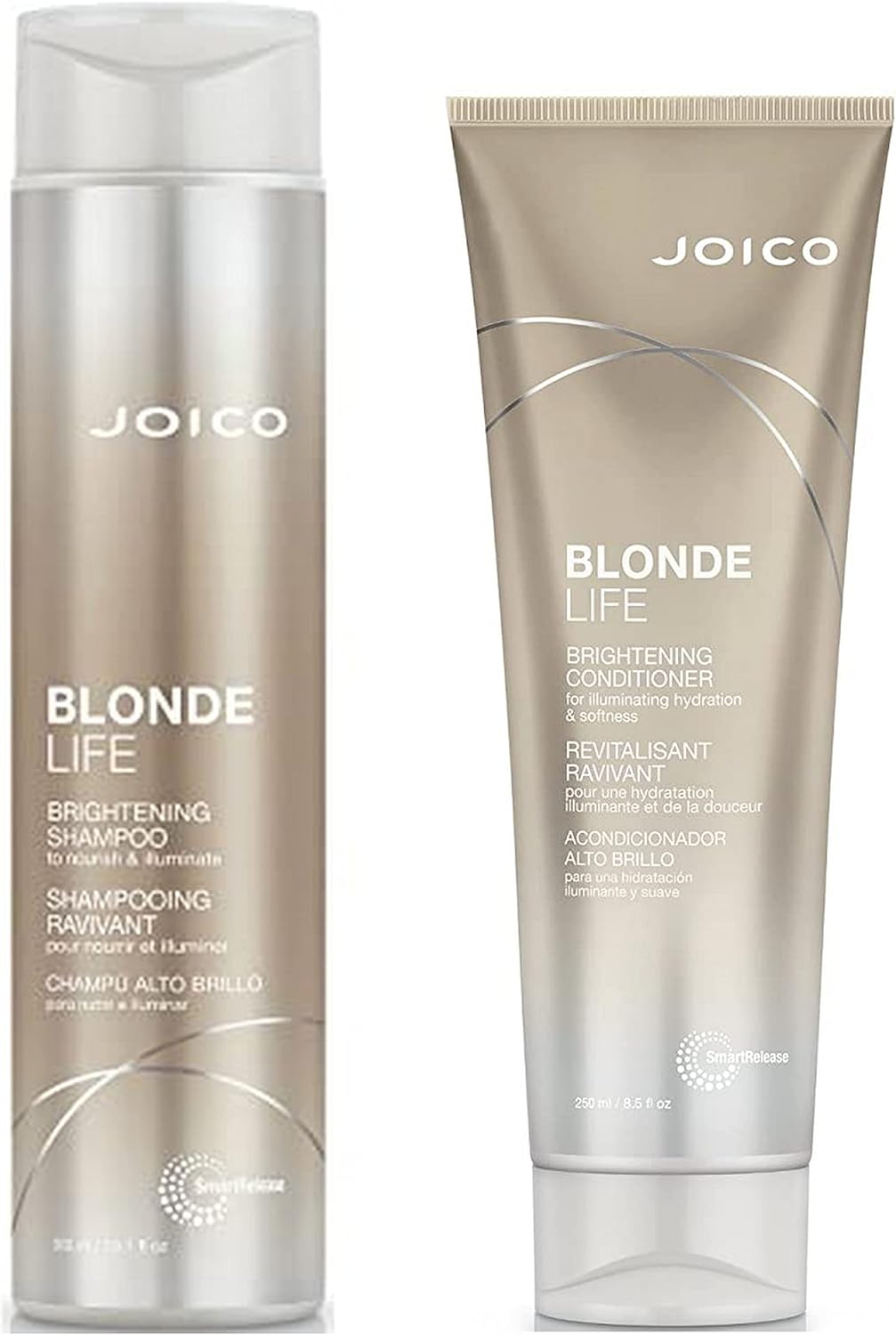 Joico Blonde Life Brightening Gift Set - Shampoo 300 Ml + Conditioner 250 Ml…