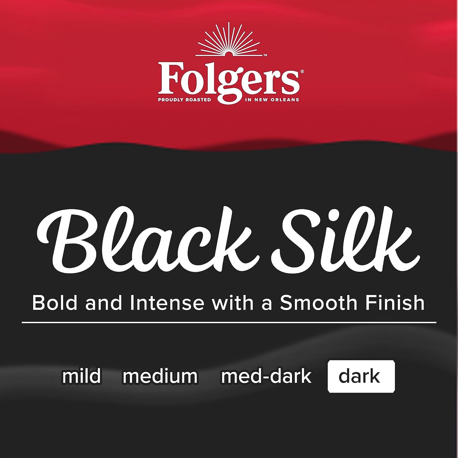 Folgers Black Silk Dark Roast Coffee, 192 Keurig K-Cup Pods : Everything Else