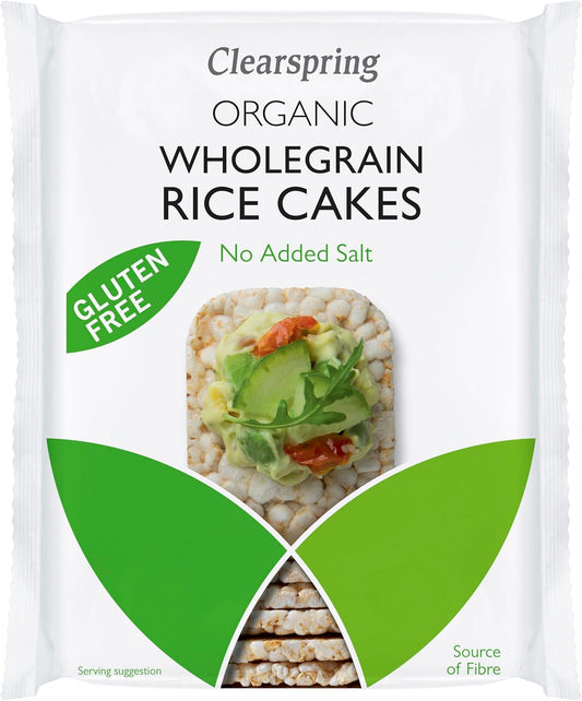 Clearspring Organic Rice Cakes - No Added Salt