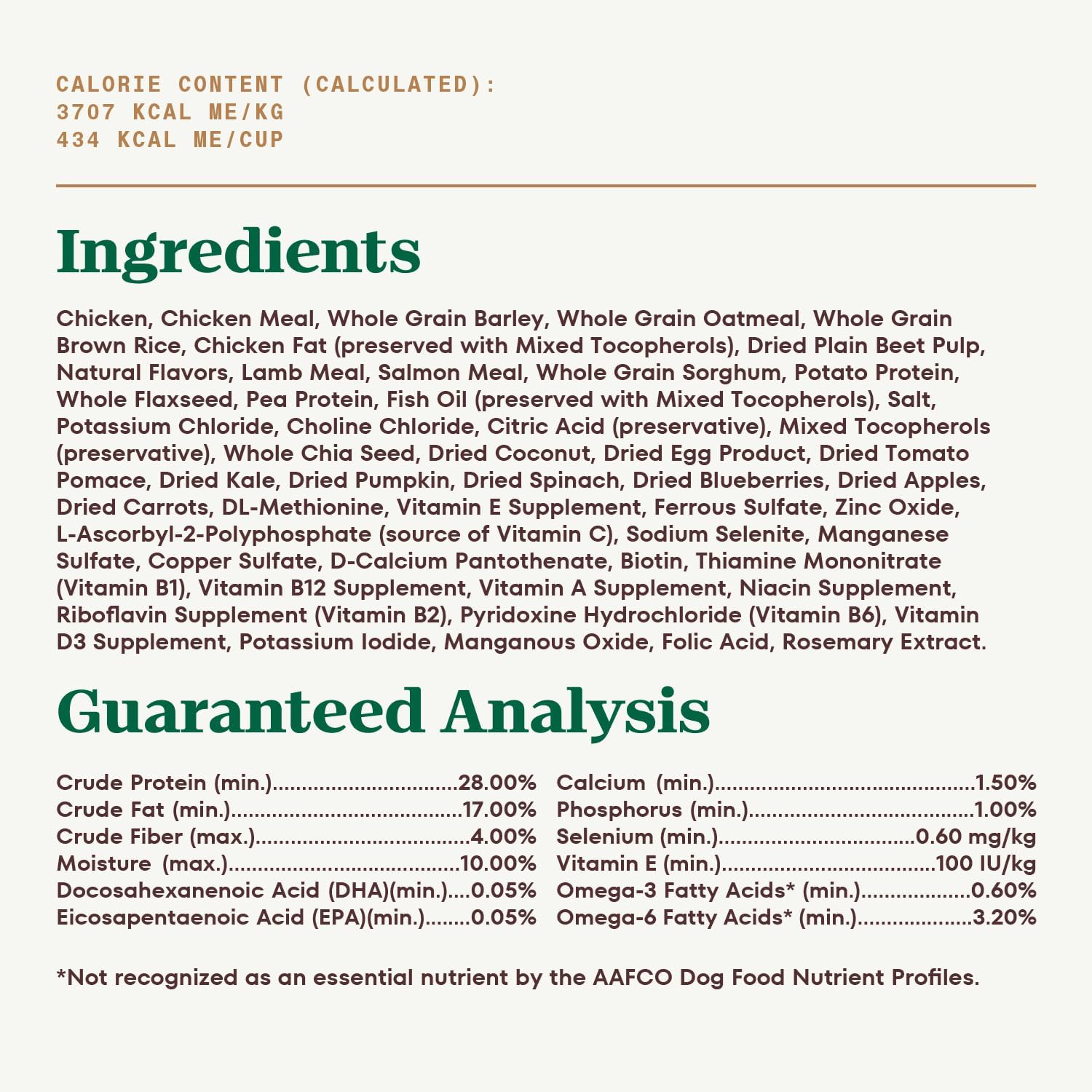 Nutro Ultra High Protein Dry Puppy Food, Trio of Proteins from Chicken, Lamb and Salmon, 22 lb. Bag : Pet Supplies