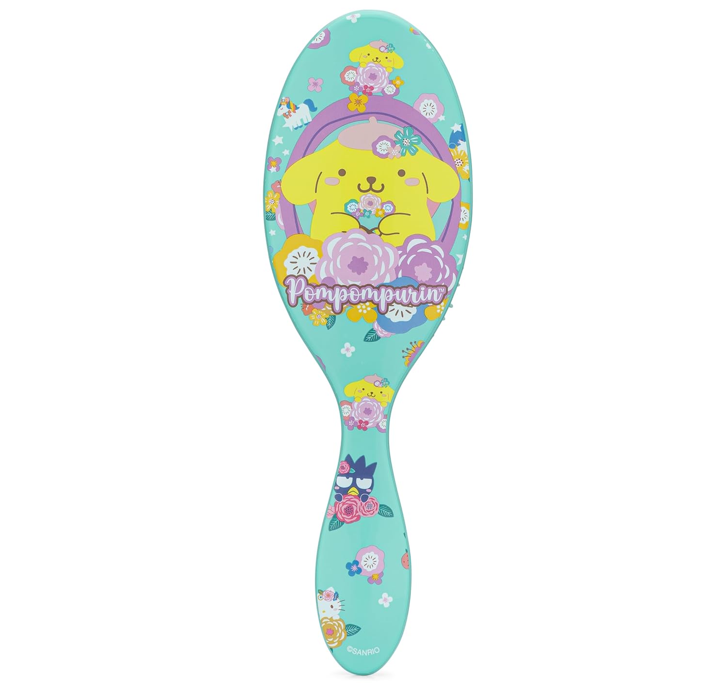 Wet Brush Hello Kitty And Friends Original Detangler Hair Brush, Pompompurin, Ultra-Soft Intelliflex Bristles, Easy Detangling For All Hair Types (Wet Dry & Damaged), Women & Men