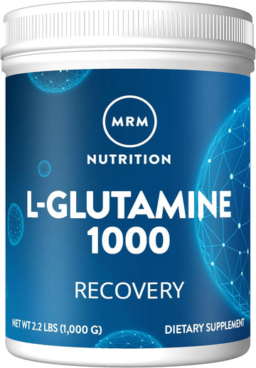 Mrm Nutrition L-Glutamine | 5000Mg | Recovery | Amino Acid | Muscle Support | Immune + Gut Health | Fermented | 200 Servings