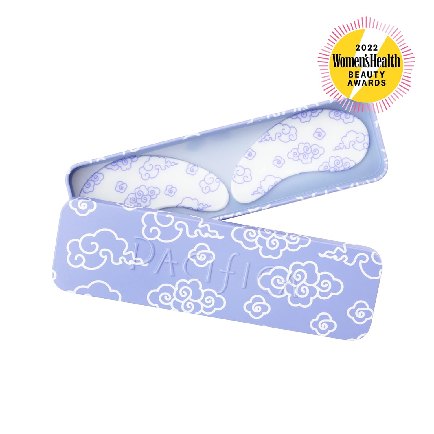 Pacifica Beauty | Reusable Undereye Mask | 100% Silicone | Vacuum Seal & Lifting Effect | Minimize Fine Lines + Wrinkles | Pair with Serum | Storage Tin Included | Vegan + Cruelty Free : Beauty & Personal Care