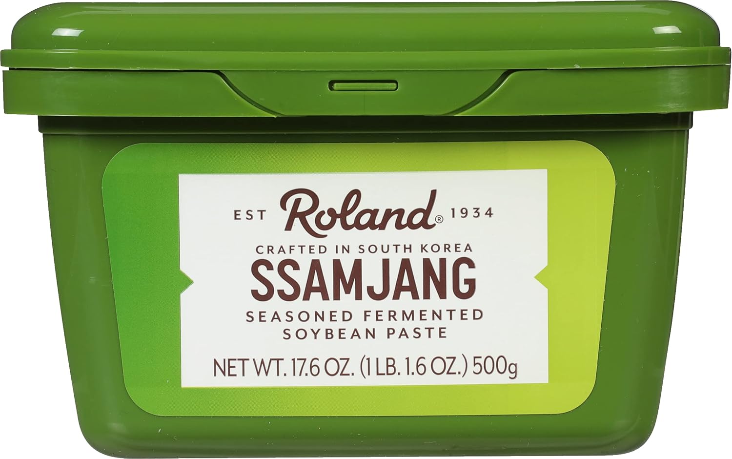 Roland Foods Ssamjang, Spicy Soybean Paste, 17.6-Ounce Package, Pack Of 12