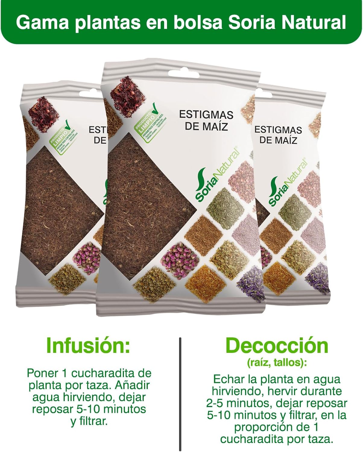 Soria Natural Corn Stigmas Grass 35 G