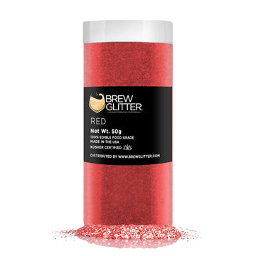 Dark Green Brew Glitter Edible Glitter For Drinks, Cocktails, Beer, Garnish Glitter & Beverages | Kosher & Halal Certified | 100% Edible & Food Grade | Vegan, Gluten, Nut Free (25G, Dark Green)