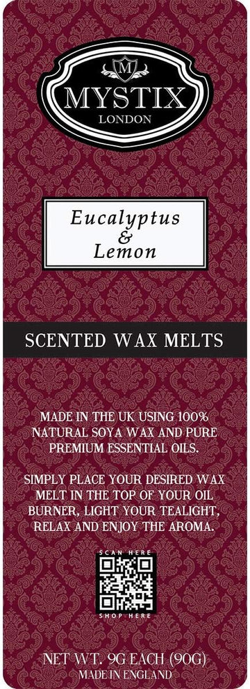 Mystix Eucalyptus & Lemon Wax Melt x 5, 90g