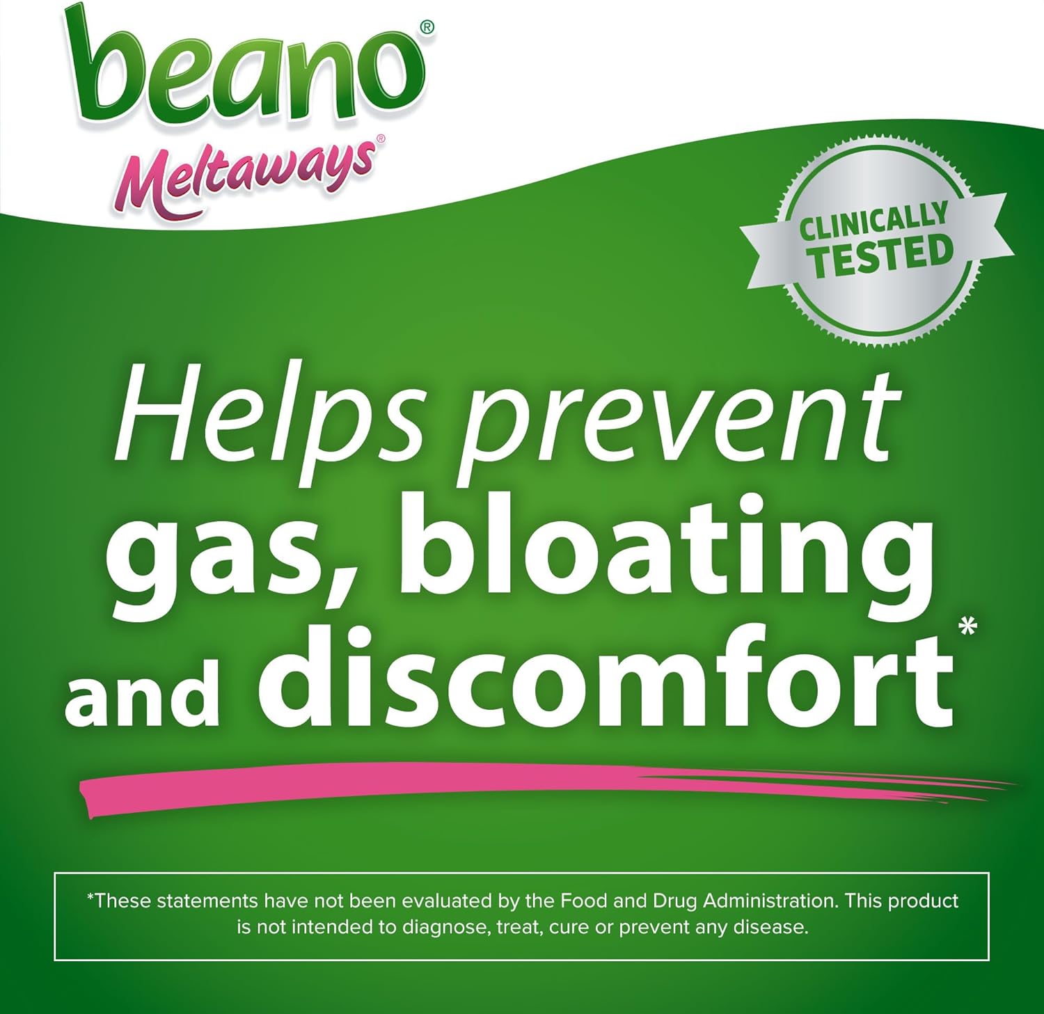 Beano To Go Gas Prevention, Food Enzyme Dietary Supplement, Help Digest Gas-Causing Foods, 12 Tablets : Health & Household