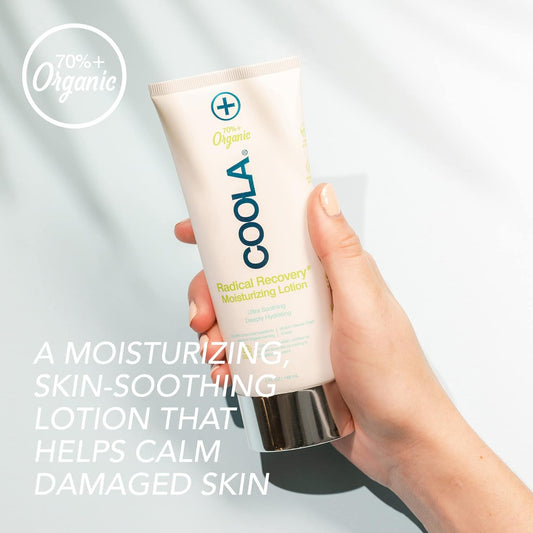 Coola Organic Radical Recovery After Sun Body Lotion, Includes Aloe Vera, Agave And Lavender Oil For Sunburn Relief, 5 Fl Oz