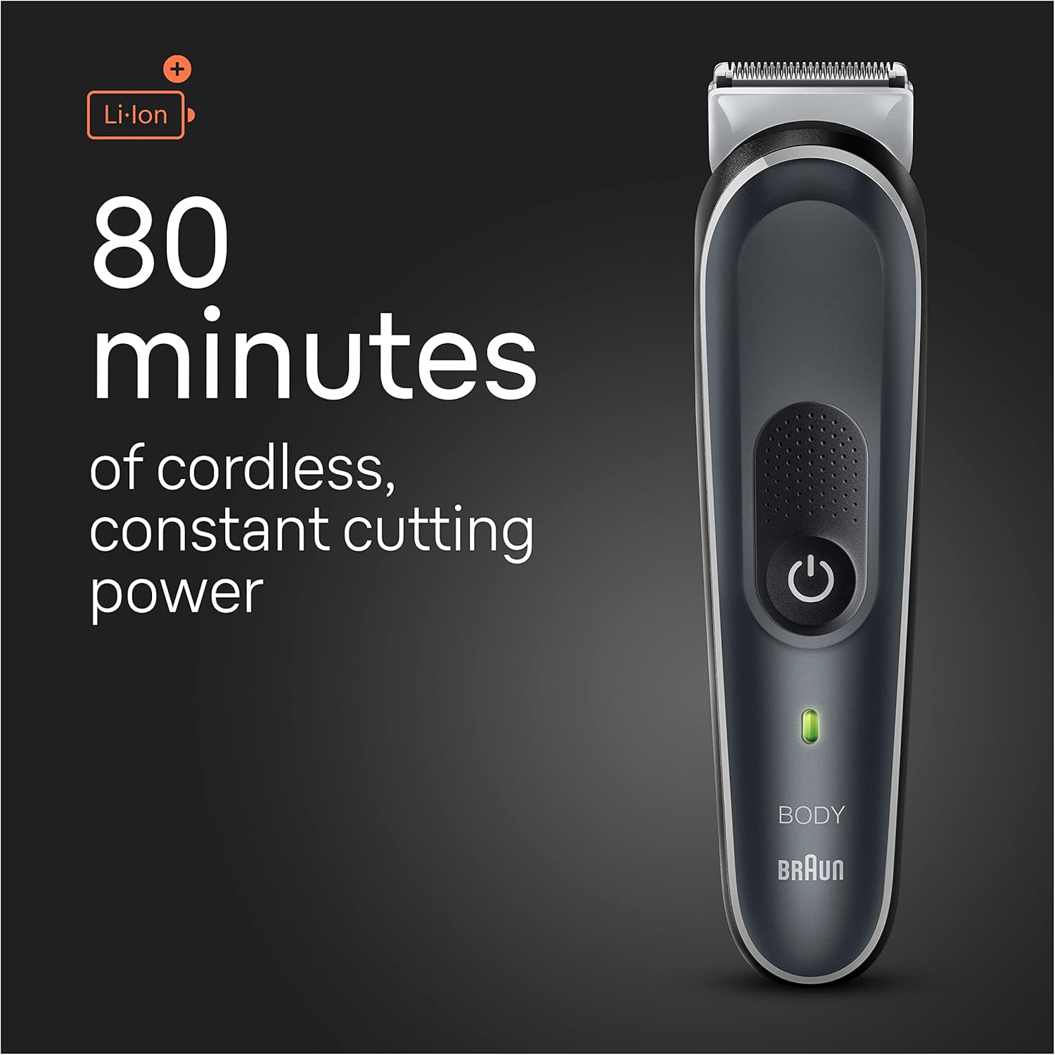 Braun Body Groomer Series 3 3340, Body Groomer for Men, for Chest, Armpits, Groin, Manscaping & More, Incl. 2 Combs for 1 mm - 3 mm Lengths, SkinSecure Technology for Gentle Use, Washable, : Beauty & Personal Care