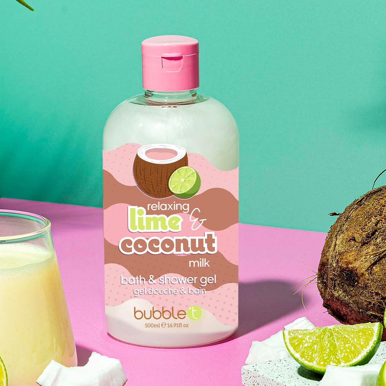 Bubble T Cosmetics Peach & Raspberry Smoothie Bath & Shower Gel, Packed with Fruity Extracts to Nourish & Hydrate Skin, 500ml : Amazon.co.uk: Beauty