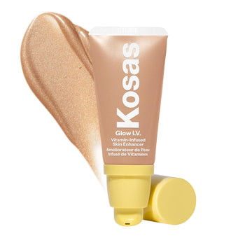 Kosas Glow I.V. Vitamin-Infused Skin Enhancer Face Makeup - Tinted Beauty Highlighter For A Healthy Glow- Revive