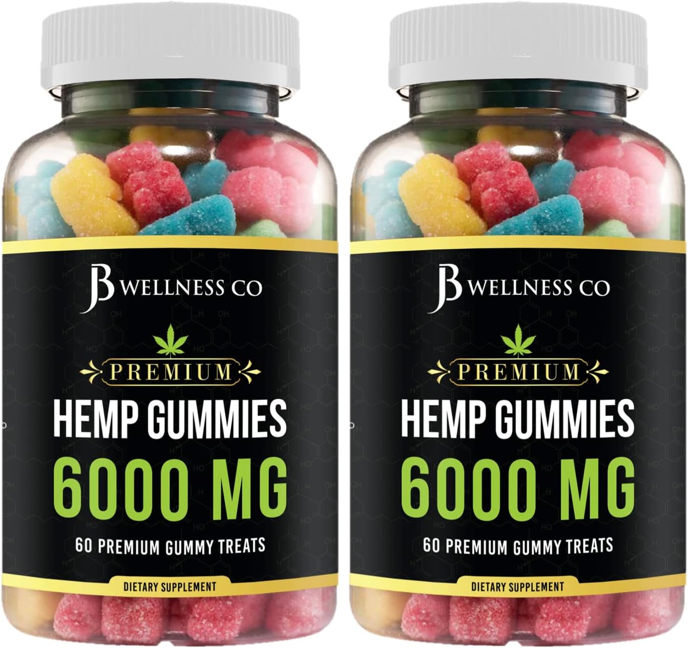 Hemp Gummies - Advanced Hemp Gummies - Relaxing Gummy With Hemp Oil [2-Pack]
