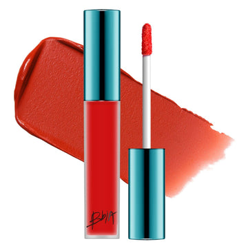 Bbia Last Velvet Lip Tint - Soft & Creamy Matte Finish Lip Stain, Blur Effect With Velvety Texture, Long-Lasting, High Pigment, Lightweight, Non-Drying, Korean Lip Makeup (22 Mellow Note)