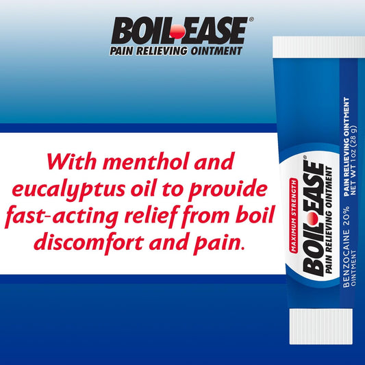 Boil Ease Pain Relieving Ointment, 1 Ounce