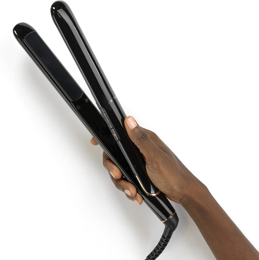 Babyliss Rose Lustre Hair Straighteners - Ceramic Plates For Smooth Everyday Styling, Fast 30 Second Heat Up, 3 Heat Settings 180°C - 230°C, 230C, Worldwide Use, 2515Du