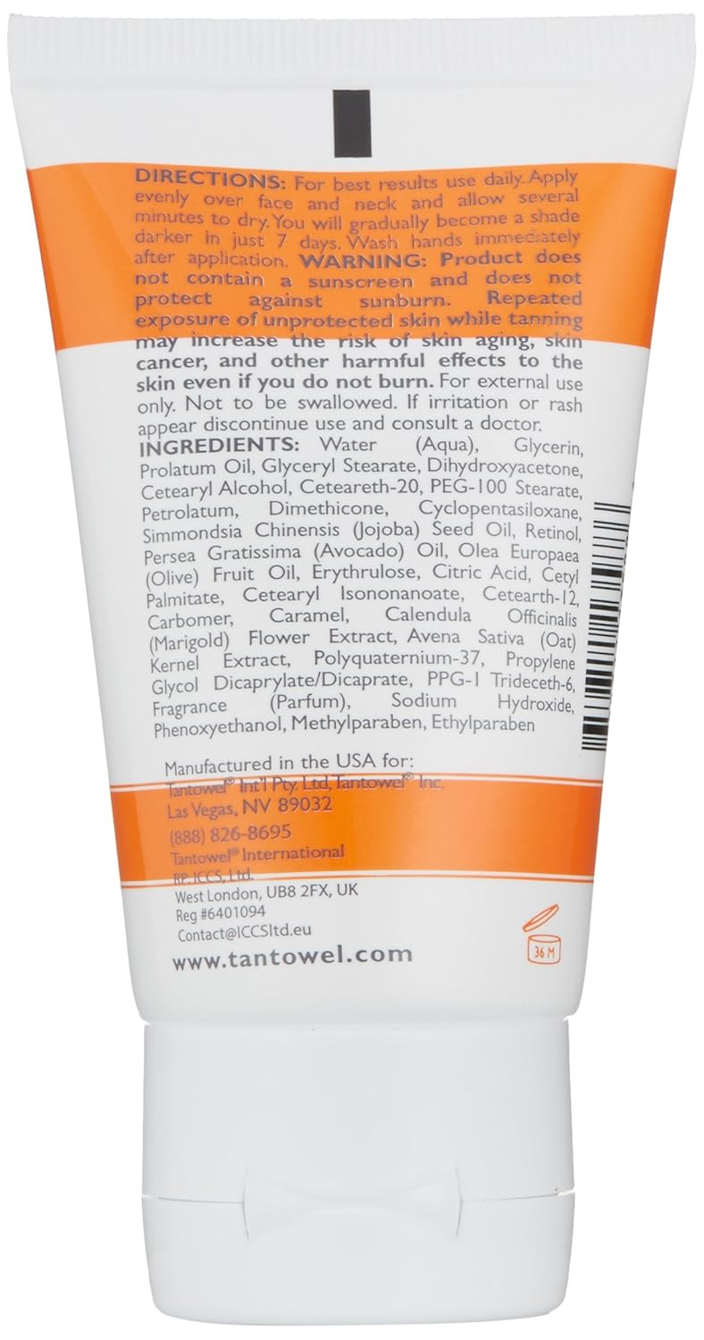 Tantowel On The Glow - Daily Face Moisturizer With Retinol - 2 Oz : Beauty & Personal Care