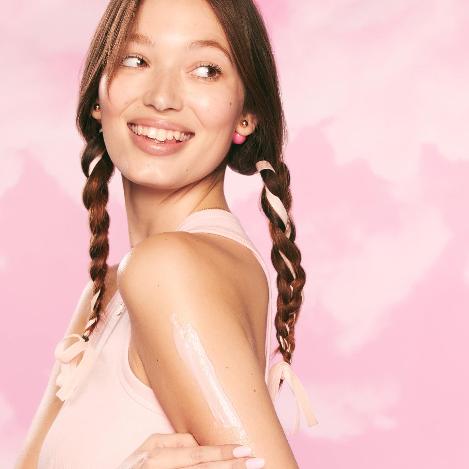 Glow Recipe Watermelon Glow Pink Dream Body Cream - Hyaluronic Acid For Skin Barrier Repair - Non Greasy Body Cream Brightening Moisturizer With Watermelon Seed Butter + Aha'S (8.4Oz) : Beauty & Personal Care