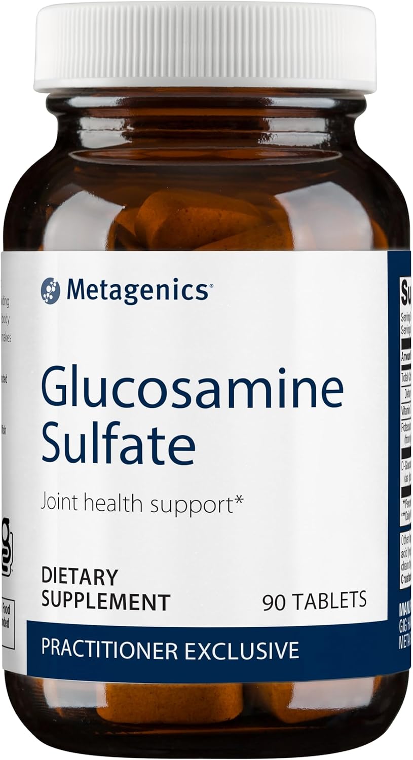 Metagenics Glucosamine Sulfate - Joint Health & Cartilage Health Supplement* - With Vitamin C, Potassium & D-Glucosamine Sulfate - 90 Tablets