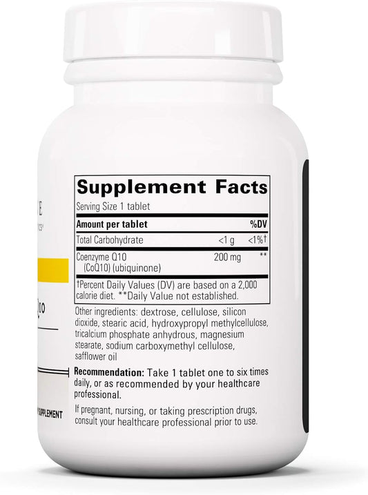 Integrative Therapeutics - Vitaline Coq10 - 200 Mg Coq10 - Supports Heart & Brain Health - 30 Scored Tablets