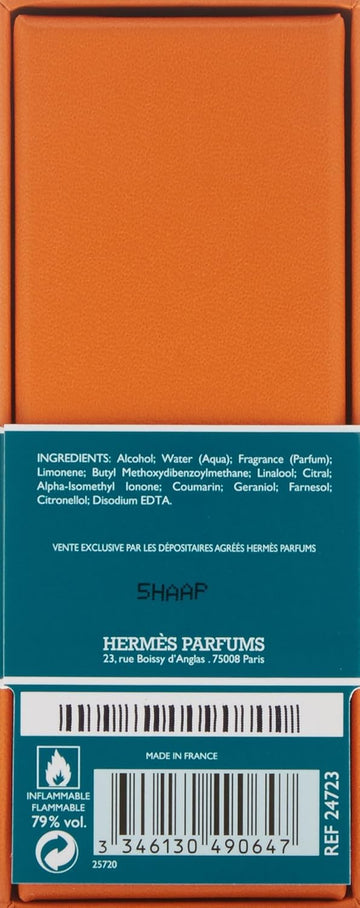 Hermes - Hermes Eau D Orange Verte Concentrado Eau De Toilette 50Ml Vapo