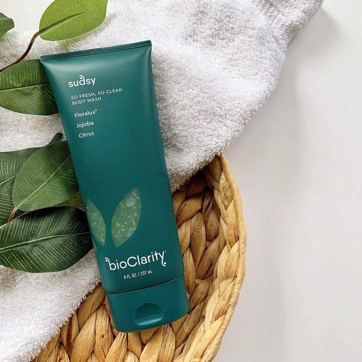 Bioclarity Vegan Face Cleanser & Body Wash, Gentle Green Tea & Cucumber Cleanse, Exfoliating & Moisturizing Skincare Bundle, 100% Vegan : Beauty & Personal Care