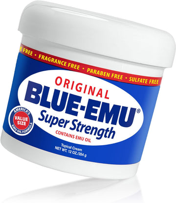 Blue Emu Muscle and Joint Deep Soothing Original Analgesic Cream, 1 Pack 12oz,00234