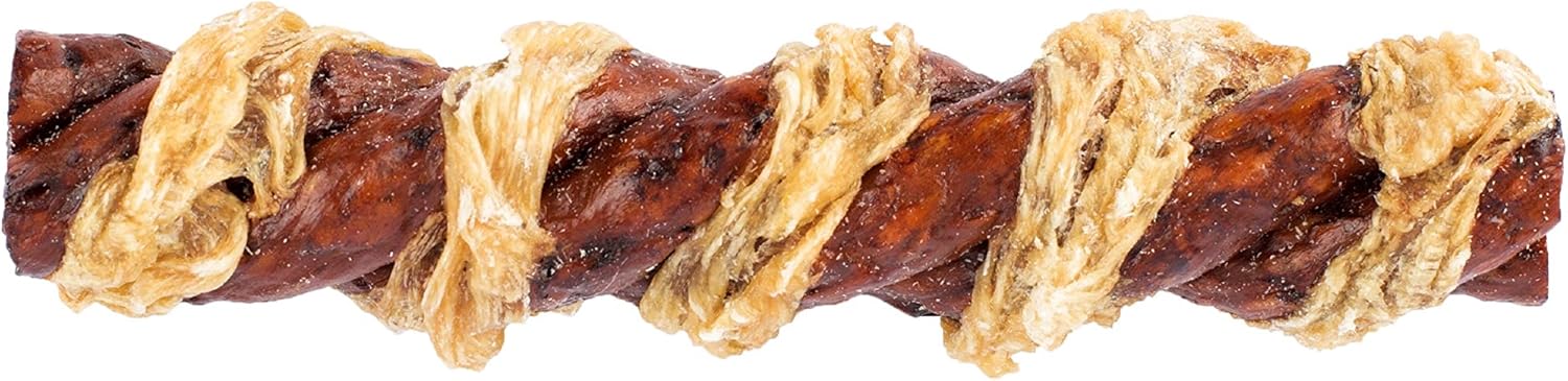 Good'n'Fun Crunchy Spirals Beef/Chicken 5 Inch - 3ct : Grocery & Gourmet Food