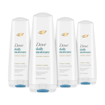 Dove Nutritive Solutions 4 Count Moisturizing Conditioner Daily Moisture For Dry Hair Deep Conditioner Detangles And Nourishes Dry Hair 12 Oz