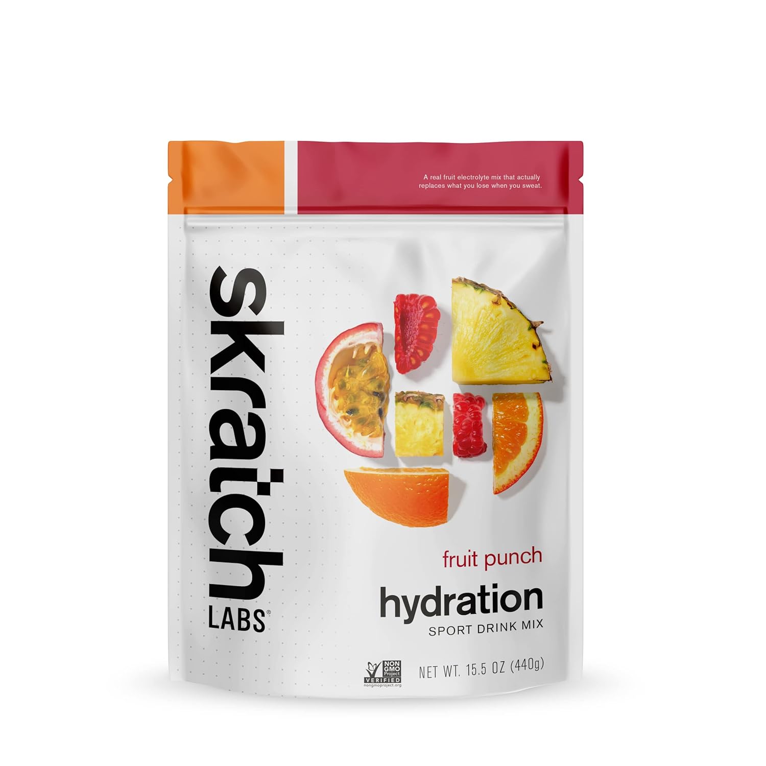 Skratch Labs Hydration Powder | Sport Drink Mix | Electrolytes Powder For Exercise, Endurance, And Performance | Fruit Punch | 20 Servings | Non-Gmo, Vegan, Kosher