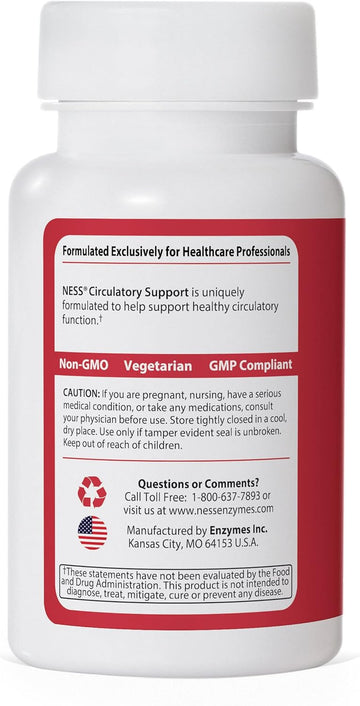 Formula 701 - Circulatory Support - 90 Vegetarian Capsules
