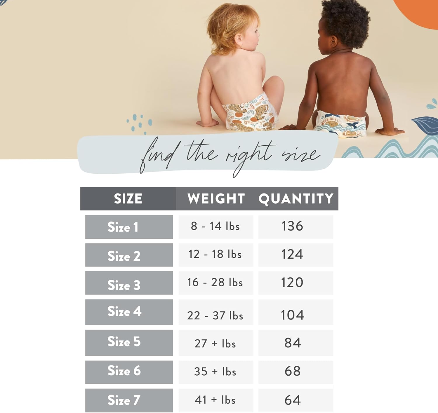 The Honest Company Clean Conscious Diapers | Plant-Based, Sustainable | Above It All + Barnyard Babies | Super Club Box, Size 1 (8-14 lbs), 136 Count : Baby