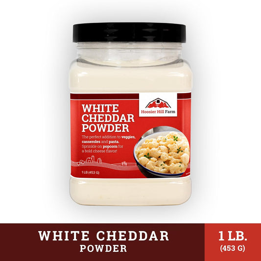 Hoosier Hill Farm White Cheddar Cheese Powder, 1LB (Pack of 1)