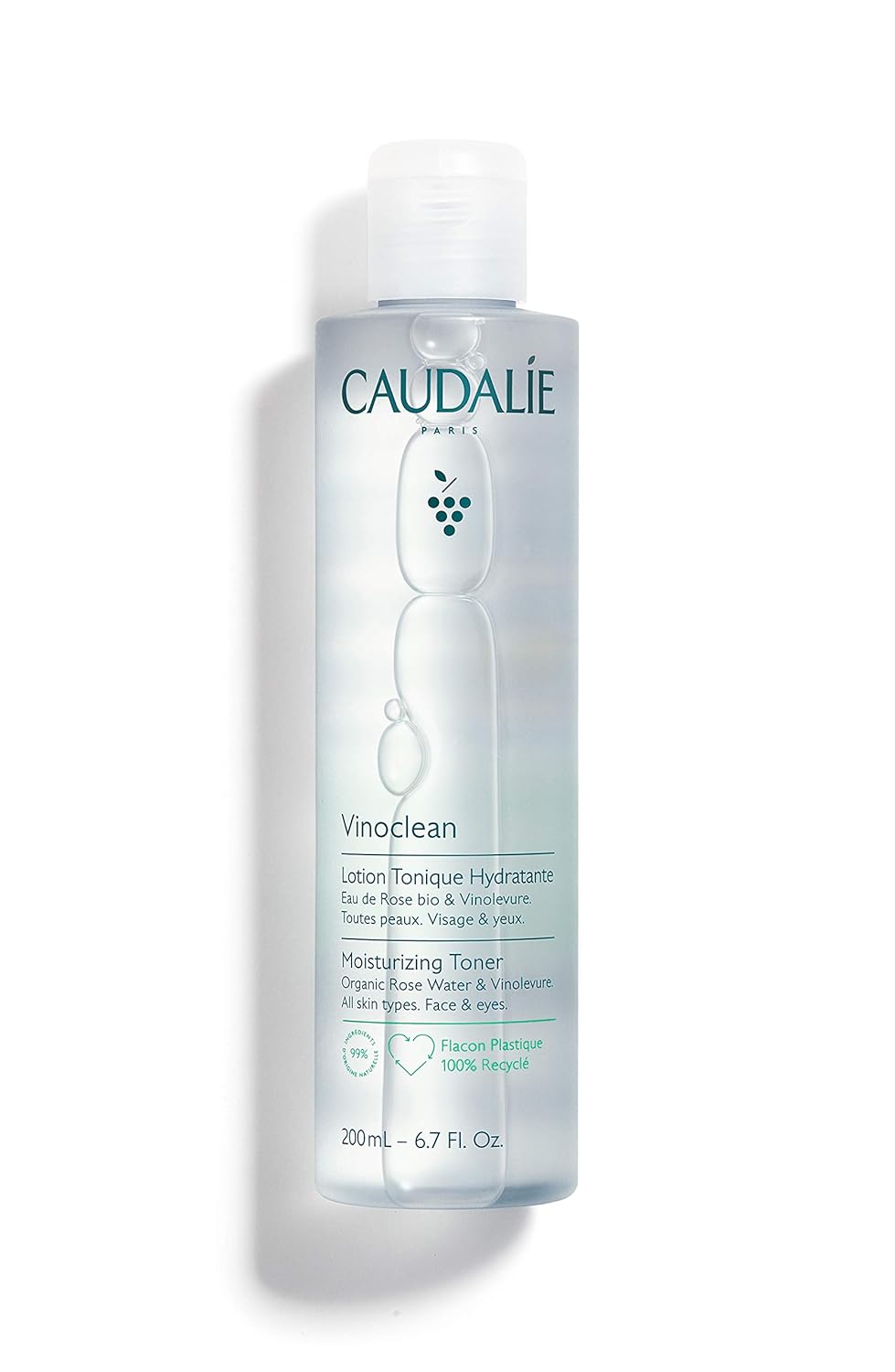 Caudalie Vinoclean Moisturizing Toner With Rose Water