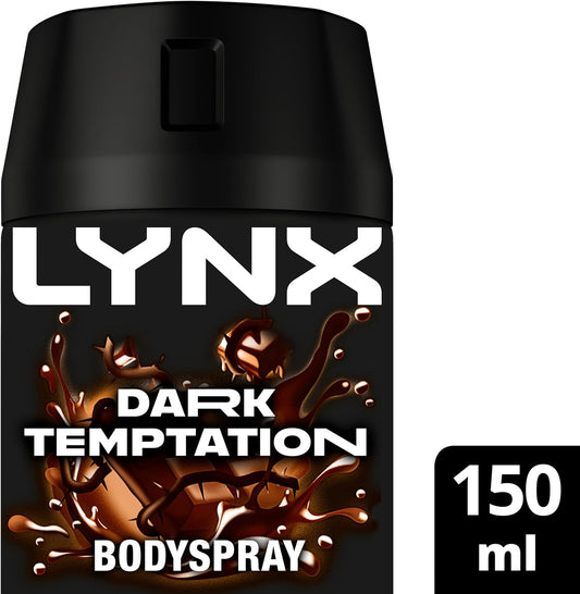 Lynx Dark Temptation Aerosol Bodyspray 150 Ml