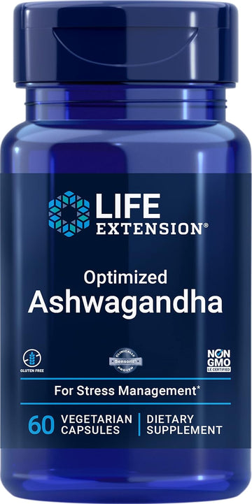 Optimized Ashwaganda Extract 60 Vegicaps (Pack Of 2)