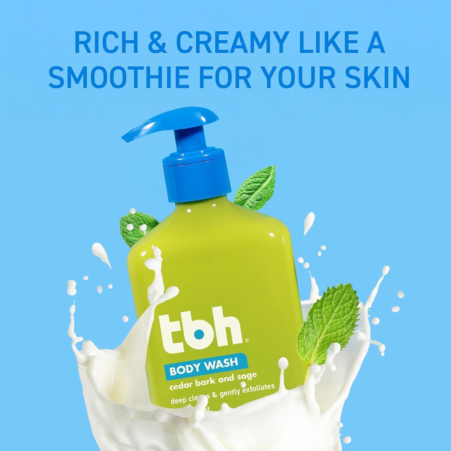 Tbh Teen & Kids Body Wash - Body Wash For Sensitive Or Dry Skin - Natural Ingredients Made For Tweens - Sulfate, Paraben Free - 12 Oz : Beauty & Personal Care