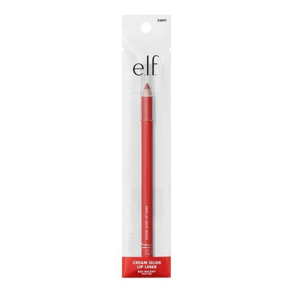 E.L.F. Cream Glide Lip Liner Red Receipt
